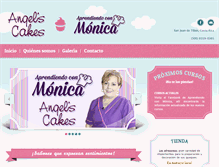 Tablet Screenshot of angels-cakes.com